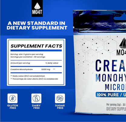 100% Pure Creatine Monohydrate